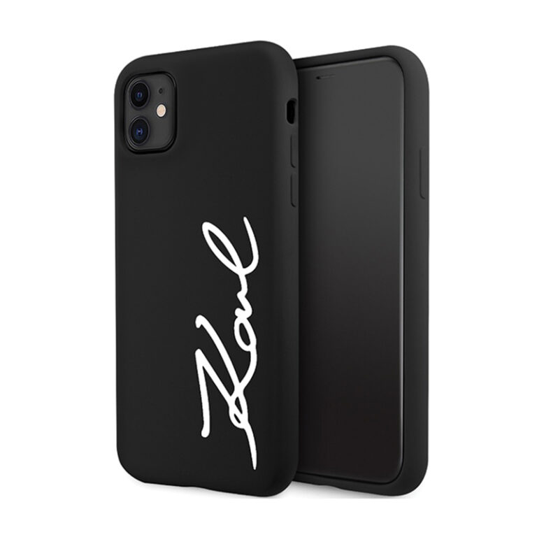 Karl Lagerfeld Back Cover Πλαστικό / Σιλικόνης Μαύρο (iPhone 11)