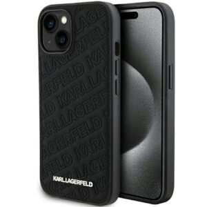 Karl Lagerfeld Back Cover Πλαστικό Μαύρο (iPhone 15)