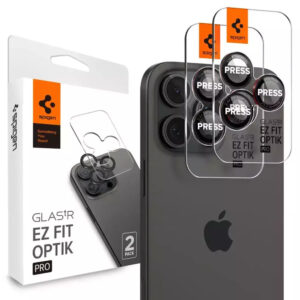 Spigen Προστασία Κάμερας Tempered Glass Διάφανο για το iPhone 14 Pro / Pro Max / 15 Pro / Pro Max / 16 Pro / 16 Pro Max