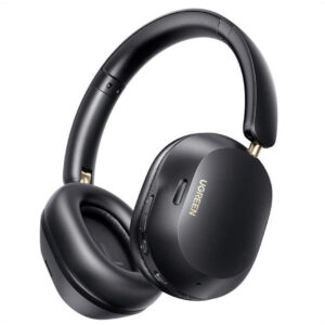 Ugreen HP203 Ασύρματα / Ενσύρματα On Ear Ακουστικά με 45 ώρες Λειτουργίας Μαύρα