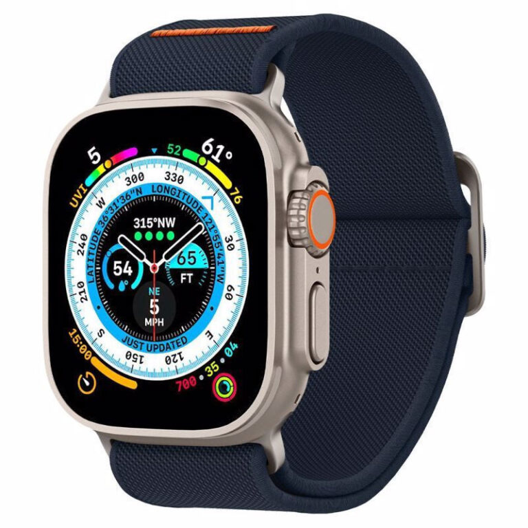 Spigen Lite Fit Ultra Λουράκι Υφασμάτινο Navy Μπλε (Apple Watch Ultra 49mm)