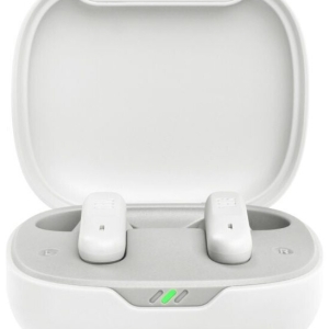 JBL Wave Flex Earbud Bluetooth Handsfree Ακουστικά με Αντοχή στον Ιδρώτα και Θήκη Φόρτισης Λευκά