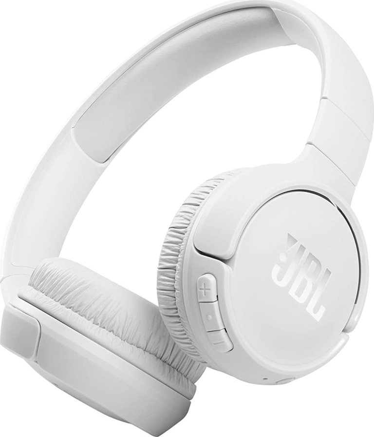 JBL Tune 510BT Ασύρματα / Ενσύρματα On Ear Ακουστικά με 40 ώρες Λειτουργίας και Quick Charge Λευκά