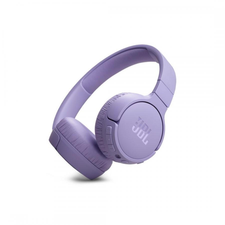 JBL Tune 670NC Ασύρματα / Ενσύρματα On Ear Ακουστικά με 70 ώρες Λειτουργίας και Quick Charge Μωβ