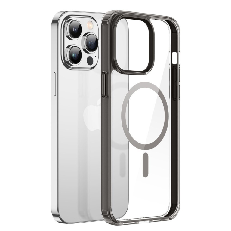 Dux Ducis Clin2 Series Magsafe Back Cover Σιλικόνης / Πλαστικό Γκρι (iPhone 14 Pro)