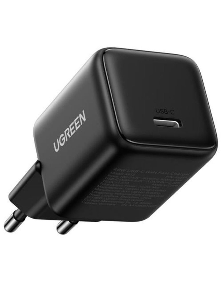 Ugreen Φορτιστής Χωρίς Καλώδιο GaN με Θύρα USB-C 20W Power Delivery Μαύρος (X512)