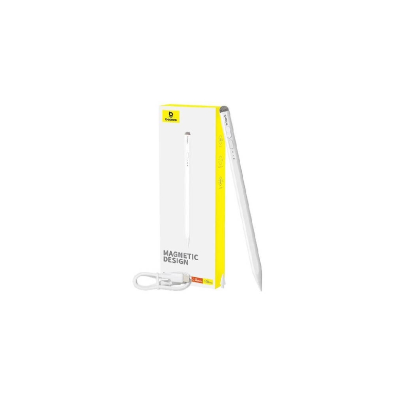 Baseus Smooth Writing 2 Γραφίδα Αφής με Palm Rejection για Apple iPad σε Λευκό χρώμα