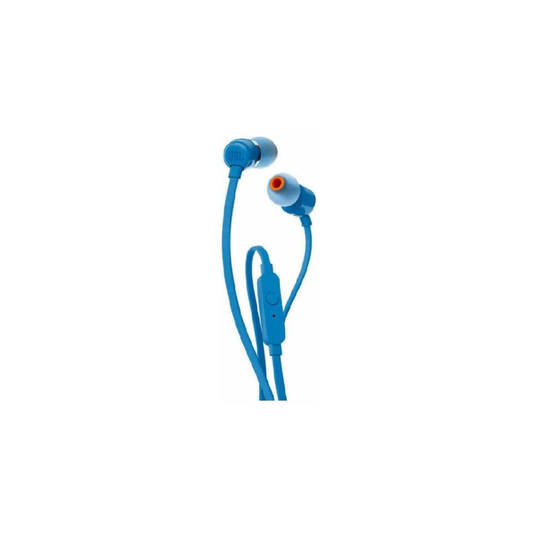 JBL T110 In-ear Handsfree Ακουστικά με Βύσμα 3.5mm Μπλε