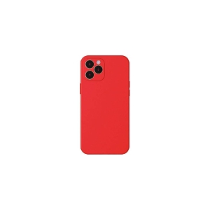 Baseus Liquid Silica Gel Back Cover Σιλικόνης Κόκκινο (iPhone 12 Pro Max)