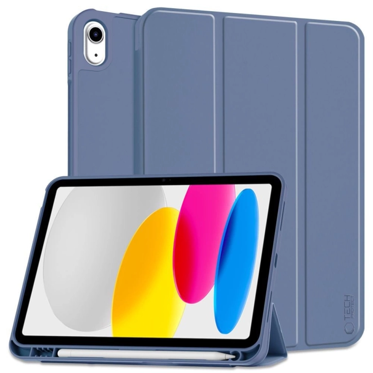 Tech-Protect Smartcase Pen Flip Cover Μπλε (iPad 2022 10.9'')