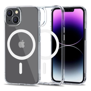 Tech-Protect Flexair Hybrid Magsafe Back Cover Σιλικόνης Διάφανο (iPhone 14)