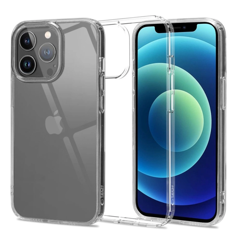 Tech-Protect Flexair Hybrid Back Cover Σιλικόνης Διάφανο (iPhone 12 / 12 Pro)
