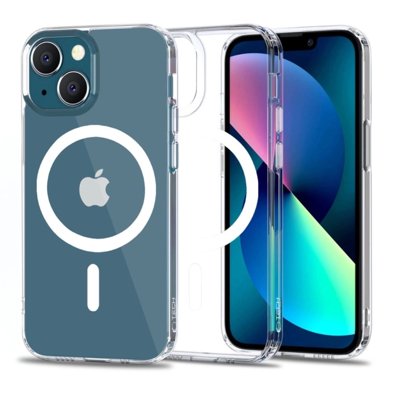 Tech-Protect Magmat Back Cover Σιλικόνης / Πλαστικό Διάφανο (iPhone 13)