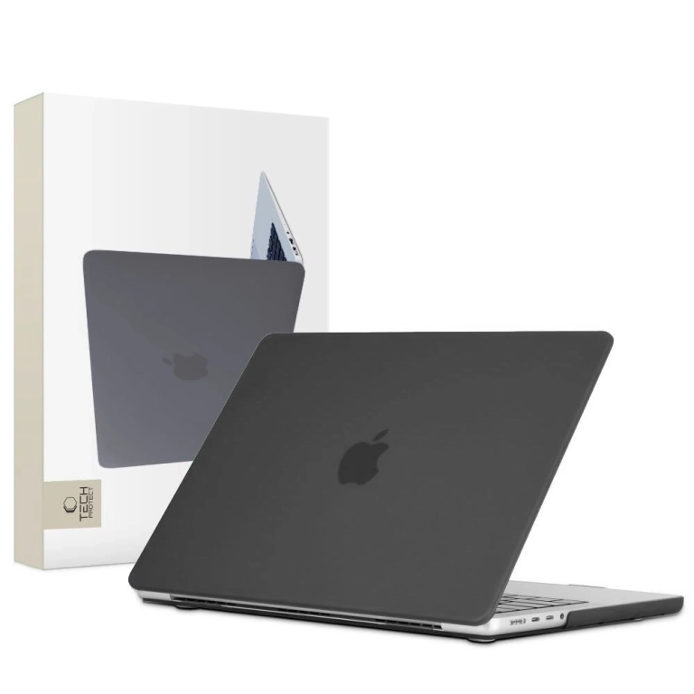 Θήκη Tech-Protect SmartShell για MacBook Pro 14" M1 / M2 / M3 2021-2023 - ματ μαύρο