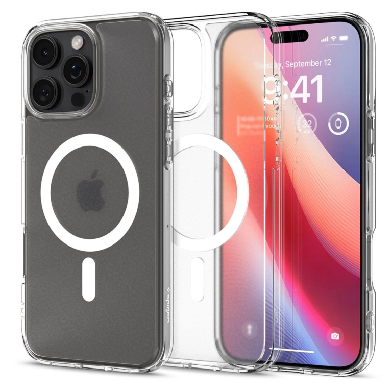Spigen Ultra Hybrid MagFit Back Cover Πλαστικό Carbon Fiber (iPhone 16 Pro)