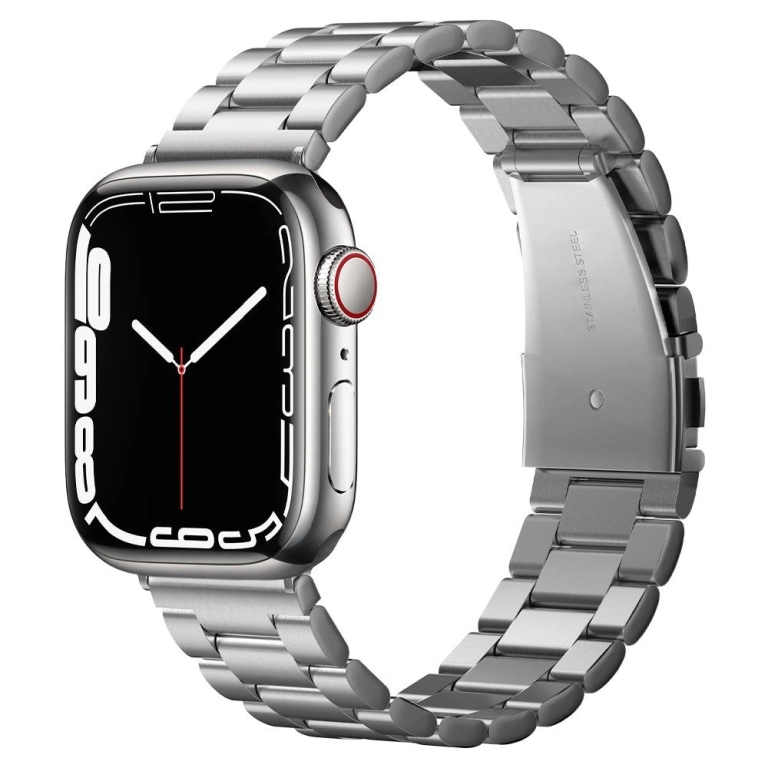 Spigen Modern Fit Λουράκι Ανοξείδωτο Ατσάλι Ασημί (Apple Watch 44/45/46mm/Ultra 49mm)
