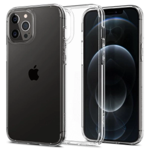 Spigen Ultra Hybrid Back Cover Σιλικόνης / Πλαστικό Διάφανο (iPhone 12 / 12 Pro)