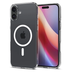Spigen Liquid Crystal MagFit Back Cover Σιλικόνης Διάφανο (iPhone 16)