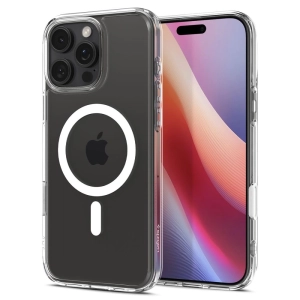 Spigen Back Cover Πλαστικό / Σιλικόνης Ανθεκτικό Λευκό (iPhone 16 Pro Max)