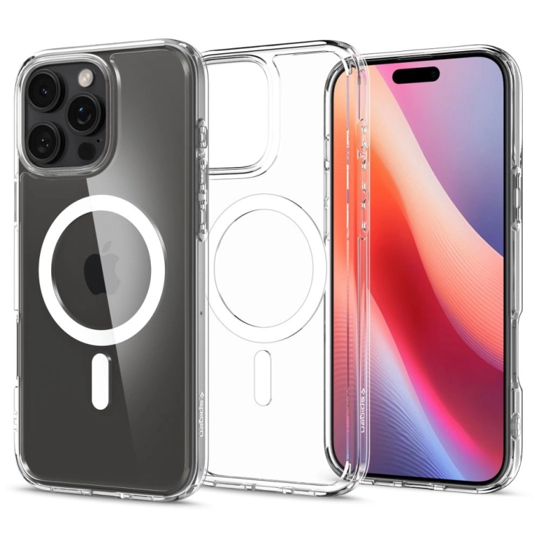 Spigen Ultra Hybrid Back Cover Πλαστικό 2mm Λευκό (iPhone 16 Pro)