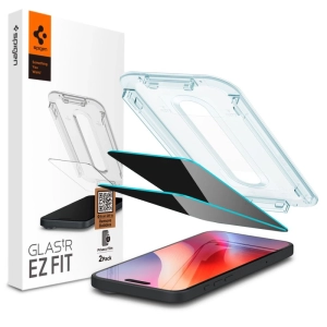 Spigen GLAS.tR EZ Fit Privacy Tempered Glass (iPhone 16 Pro)