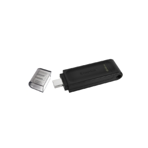 Kingston DataTraveler 70 64GB USB 3.2 Stick με σύνδεση USB-C Μαύρο