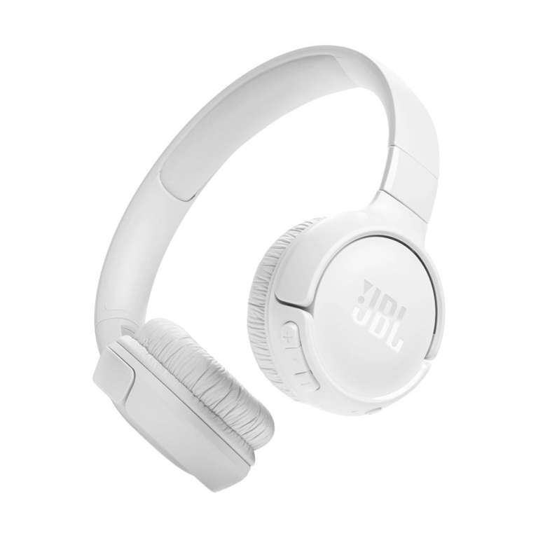 JBL Tune 520BT Ασύρματα / Ενσύρματα On Ear Ακουστικά με 57 ώρες Λειτουργίας Λευκά