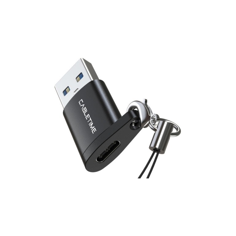 Cabletime C28 Μετατροπέας USB-A male σε USB-C female