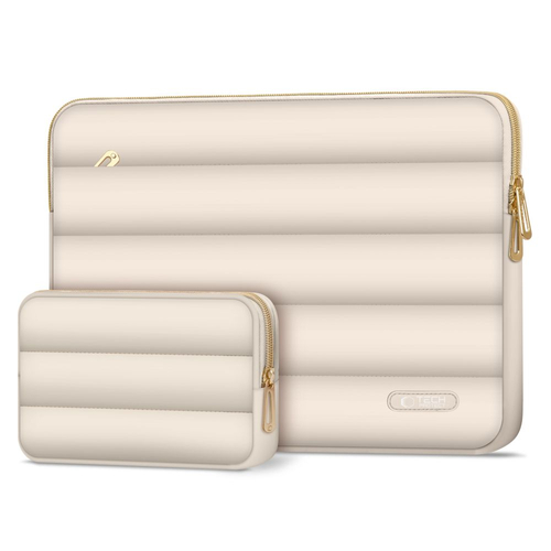 Tech-Protect Puffy Θήκη για Laptop 16" σε Μπεζ χρώμα