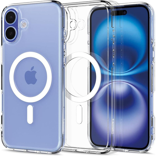 Spigen Ultra Hybrid MagFit Back Cover Πλαστικό 1.2mm Λευκό (iPhone 16 Plus)