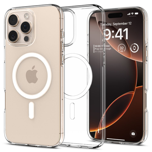 Spigen Liquid Crystal MagFit Back Cover Πλαστικό 0.3mm Crystal Clear (iPhone 16 Pro Max)