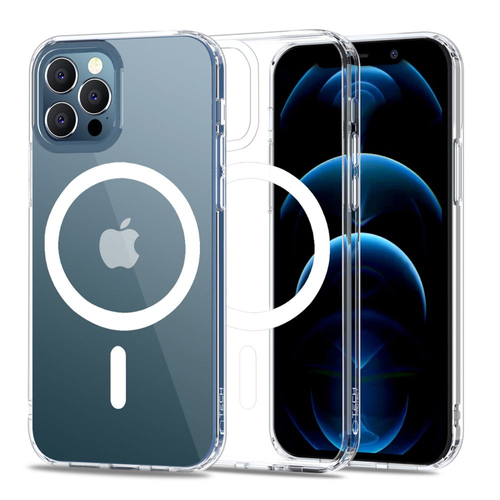 Tech-Protect Magmat MagSafe Back Cover Σιλικόνης / Πλαστικό 2mm Διάφανο (iPhone 12 / 12 Pro)