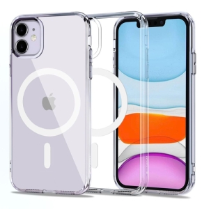Tech-Protect Magmat Magsafe Back Cover Πλαστικό / Σιλικόνης 2mm Διάφανο (iPhone 11)