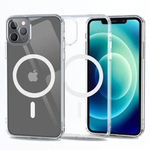 Tech-Protect Magmat MagSafe Back Cover Πλαστικό / Σιλικόνης 2mm Διάφανο (iPhone 11 Pro)