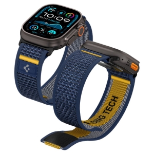 Spigen Athlex Air Λουράκι Υφασμάτινο Navy Μπλε (Apple Watch 44/45/46mm/Ultra 49mm)