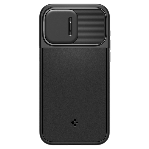 Spigen Optik Armor MagFit Back Cover Σιλικόνης / Πλαστικό 2mm Μαύρο (iPhone 15 Pro Max)