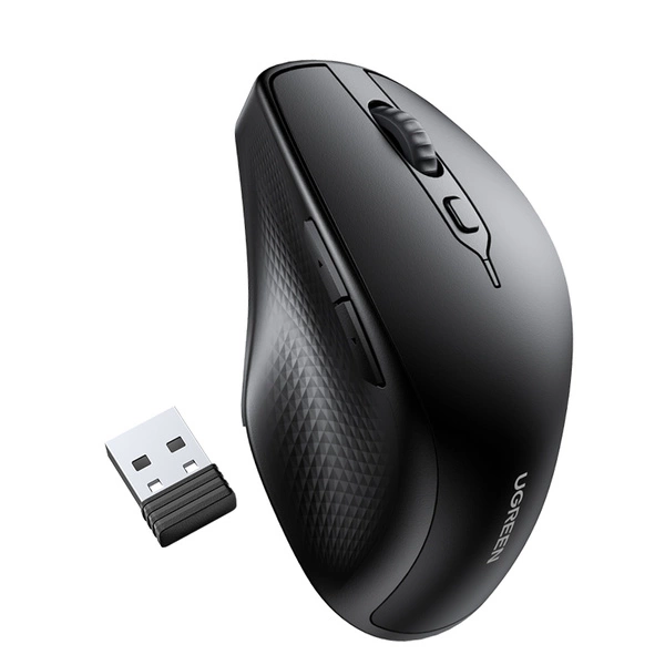 Ugreen MU101 Ασύρματο Bluetooth Ποντίκι Μαύρο