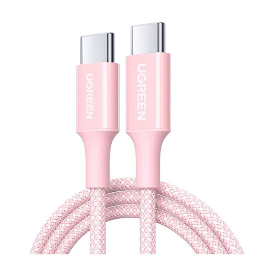 UGREEN USB-C to USB-C PD Fast Charging 60W pink