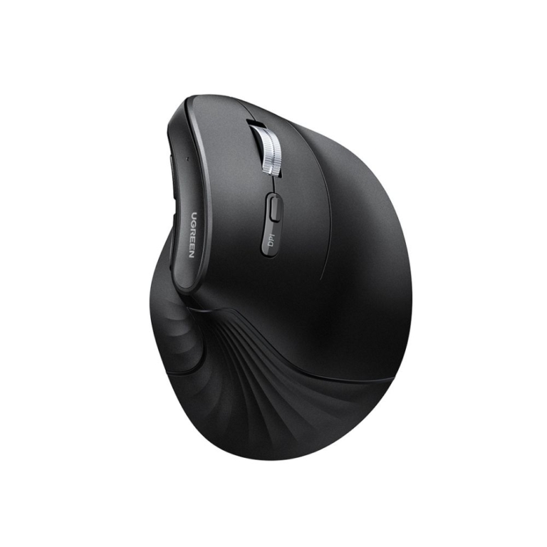 Ugreen MU008S Mini Ασύρματο Εργονομικό Bluetooth Mini Ποντίκι Μαύρο