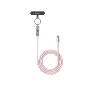 Ugreen L508 Cable USB-C male - USB-C 60W PD Ροζ 1.2m 35510